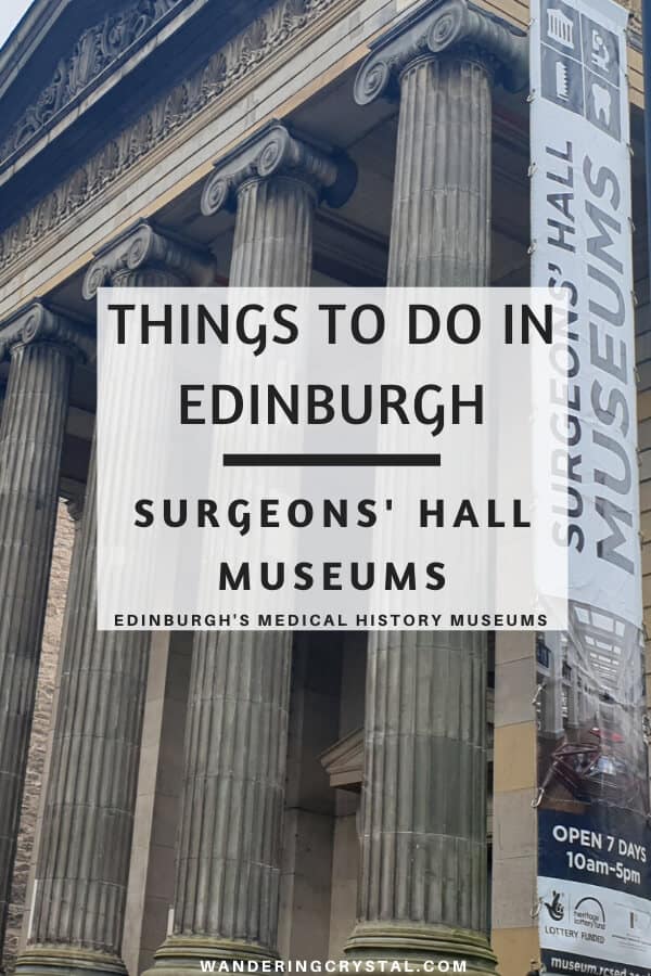 Things to do in Edinburgh - Visit the Surgeons Hall Museum and witness Edinburgh Scotlands Medical History